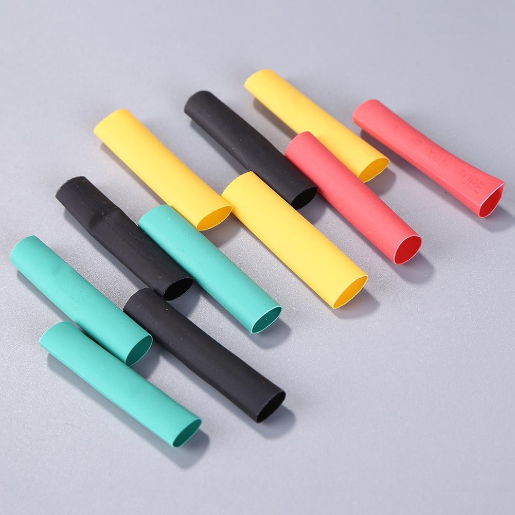 164pcs Flame Retardant Polyolefin Heat Shrink Tube Insulated Sleeve Kit Diydegss