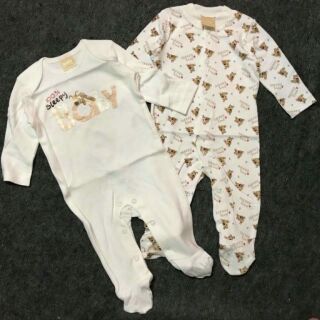 Set body liền tất. Size dưới 5 kg. Và size 7 đến 9kg