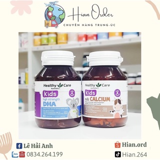 Bộ đôi Canxi và Dha của Healthycare