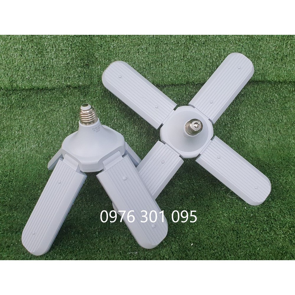 [sale] ĐÈN LED HÌNH CÁNH QUẠT 4 cánh quạt 60w