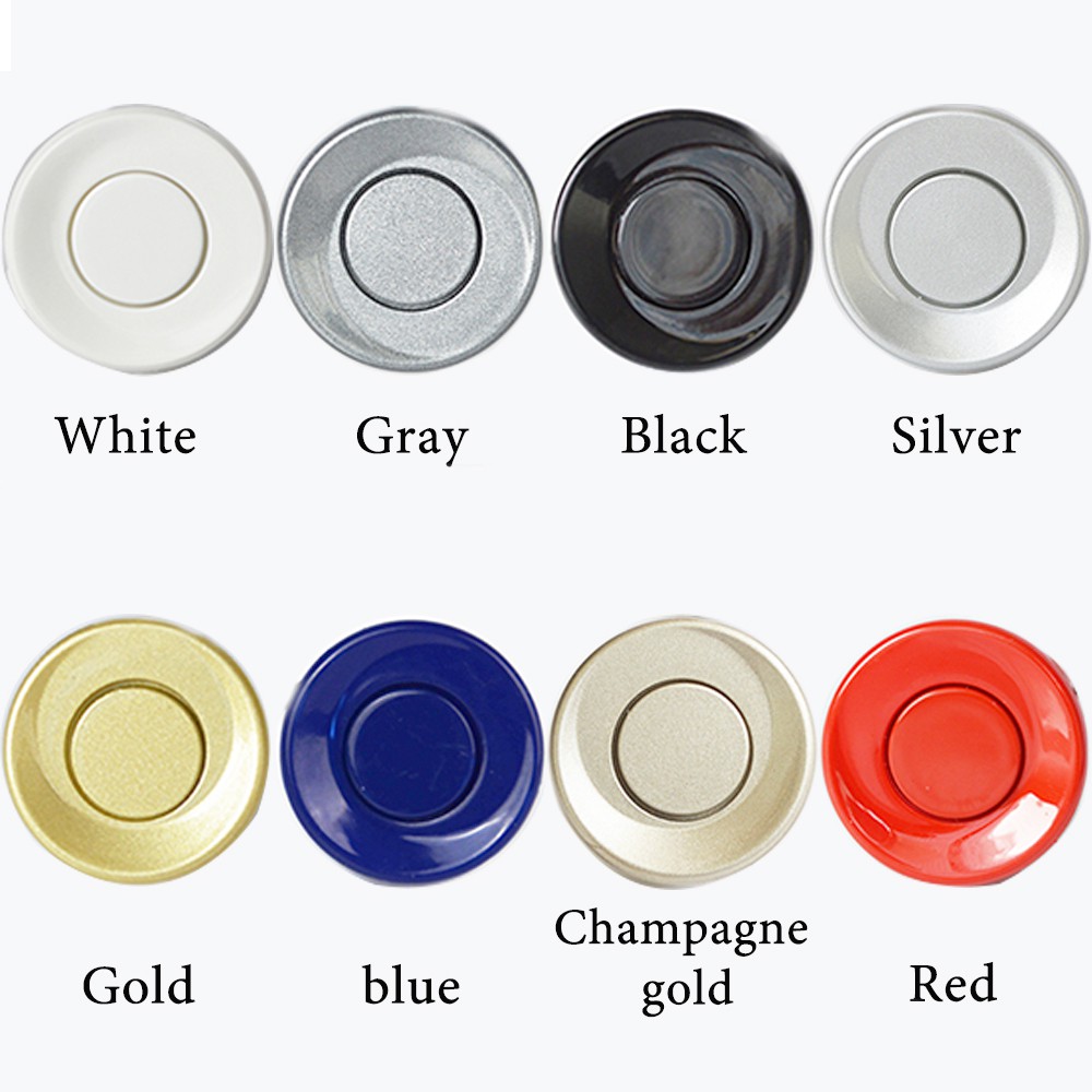 Cảm biến đỗ xe ô tô màu đen đỏ xanh bạc vàng trắng xám champagne màu vàng cho hệ thống cảm biến 22mm