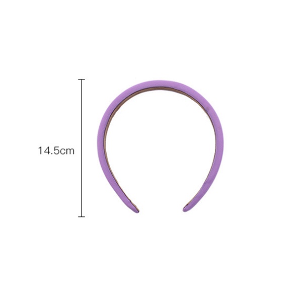 Băng đô cài tóc acrylic màu kẹo 17KM thời trang cổ điển cho nữ