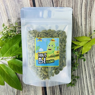 (100g) Hạt Bí Xanh (Ấn Độ) Đã Tách Vỏ Rang Thơm Bùi, Chắc Mẩy, Đều Hạt