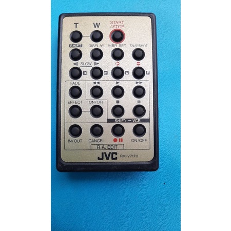 Remote JVC tháo máy dùng tốt