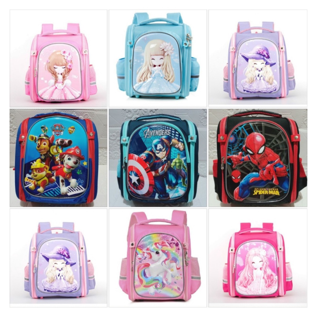 Balo Chống Gù Bé Gái bé trai  xịn sezi lớp 1,2,