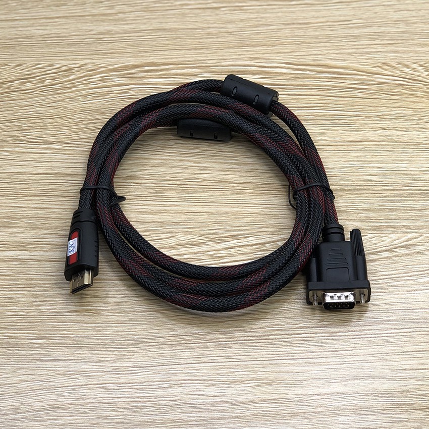 Dây cáp 1 đầu HDMI 1 đầu VGA dài 1.5m