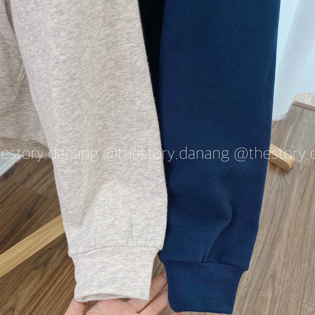 [STORY MADE] [STR] Áo Zip Hoodie SS2 oversize unisex thêu logo A1053