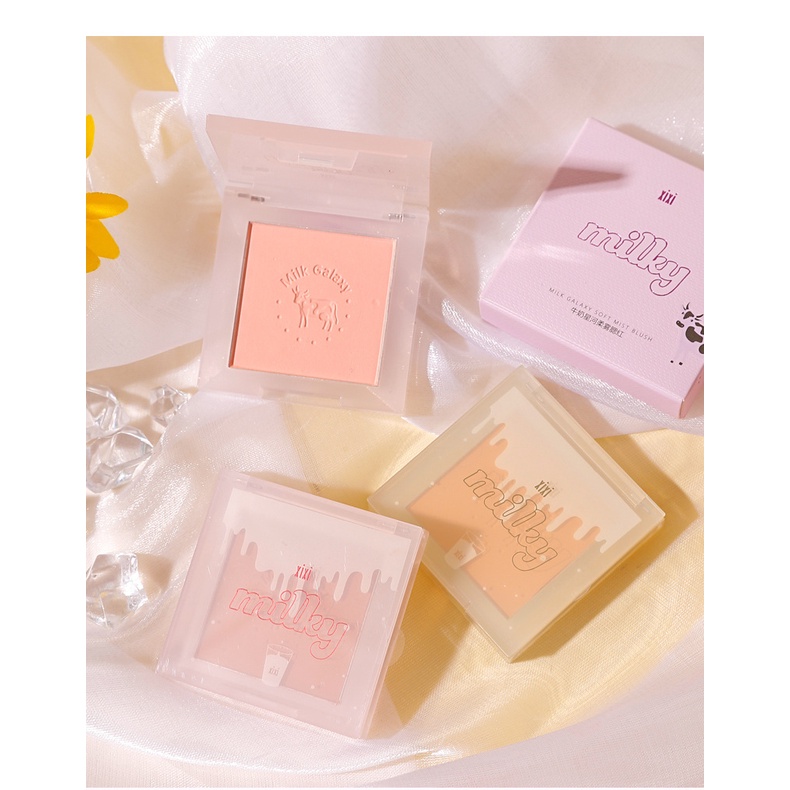 [Hàng mới về] Phấn Má Hồng Xixi Đơn Sắc Mềm Mịn Xinh Xắn Cho Nữ | BigBuy360 - bigbuy360.vn