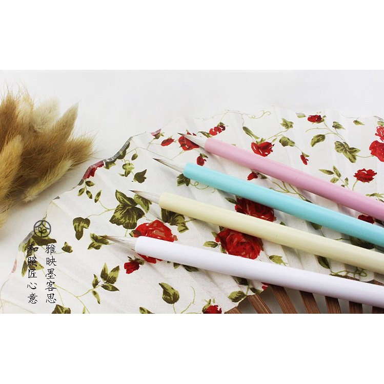 CỌ LÔNG CỪU TỐ NHIỄM - HÒA NHÃ HIÊN MÀU PASTEL (MÔ PHỎNG CỌ VÂN ĐÌNH)