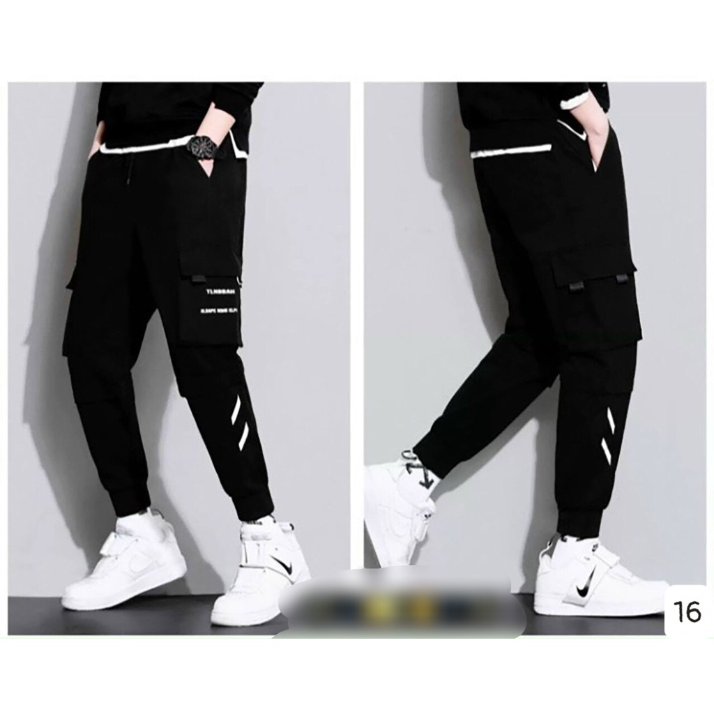 Quần Jogger thể thao nam túi hộp lưng thun ông bo HA603