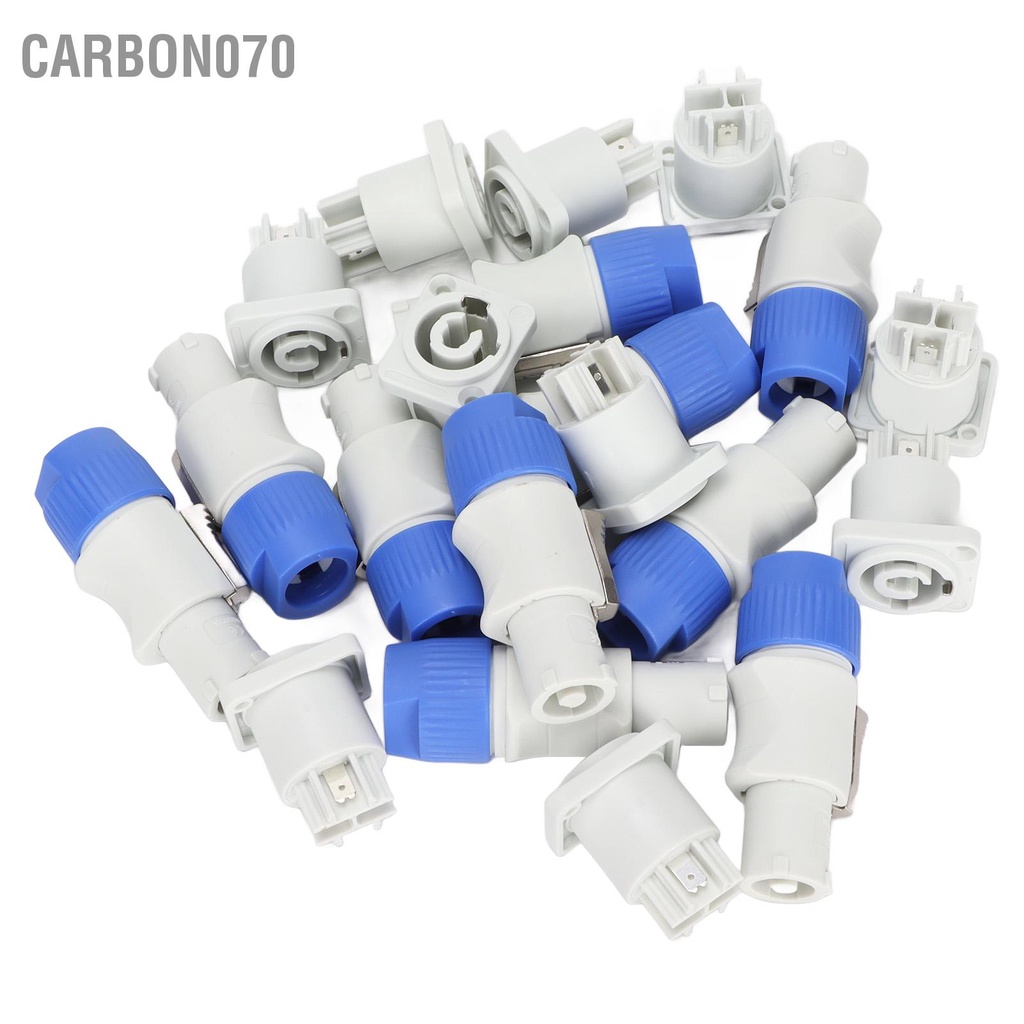 [Hàng Sẵn] Đầu nối 3 Pin nguồn loa cắm chạy 250V 20A cho Chùm ánh sáng / Màn Hình LED Sân Khấu【Carbon070】