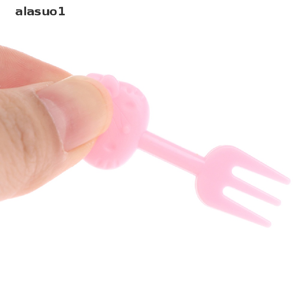 Set 1 / 10 Nĩa Ăn Trái Cây / Tráng Miệng Mini Dành Cho Trẻ Em