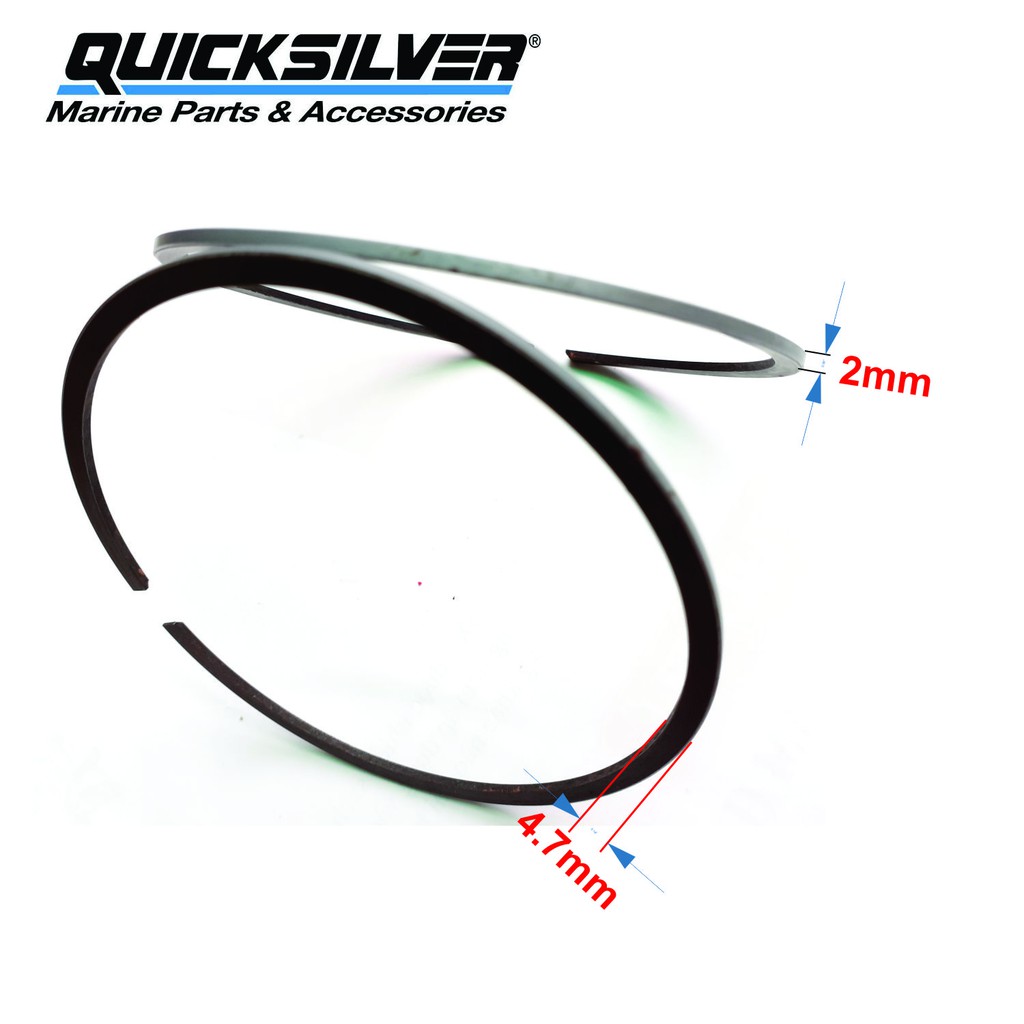 Bạc Xéc Măng dùng cho Piston đường kính 88mm của các dòng máy Mercury Mercruiser 65HP - 262HP 39-822321a12 Std