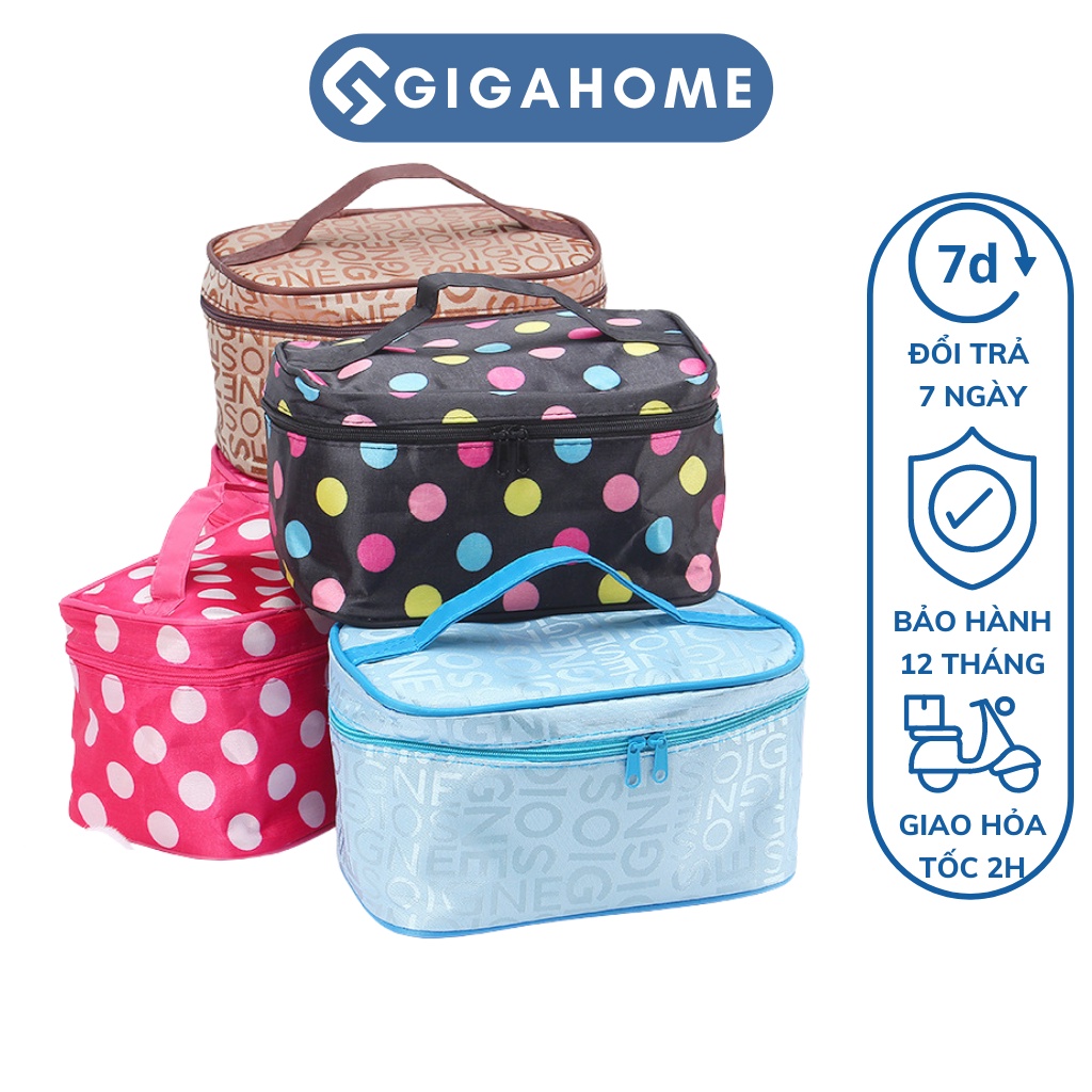 Túi Đựng Mỹ Phẩm GIGAHOME Đựng Đồ Trang Điểm Du Lịch Chống Thấm Nước 6800