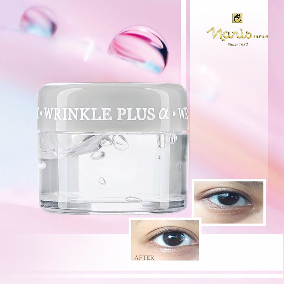 Combo Naris Wrinkle Plus dưỡng môi 10g &amp; Siêu chống nhăn mắt 20g