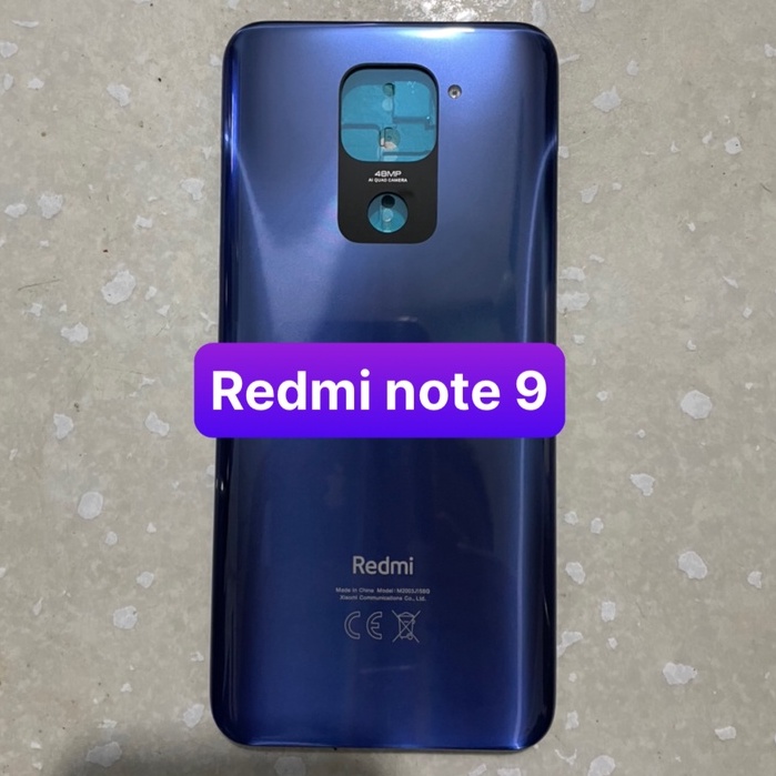 bộ xương vỏ redmi note 9 - bộ gồm lưng vỏ,xương máy và phím