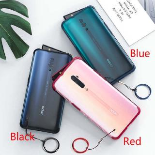 Ốp điện thoại nhựa cứng trong suốt từ tính sáng tạo cho Oppo Reno 10x