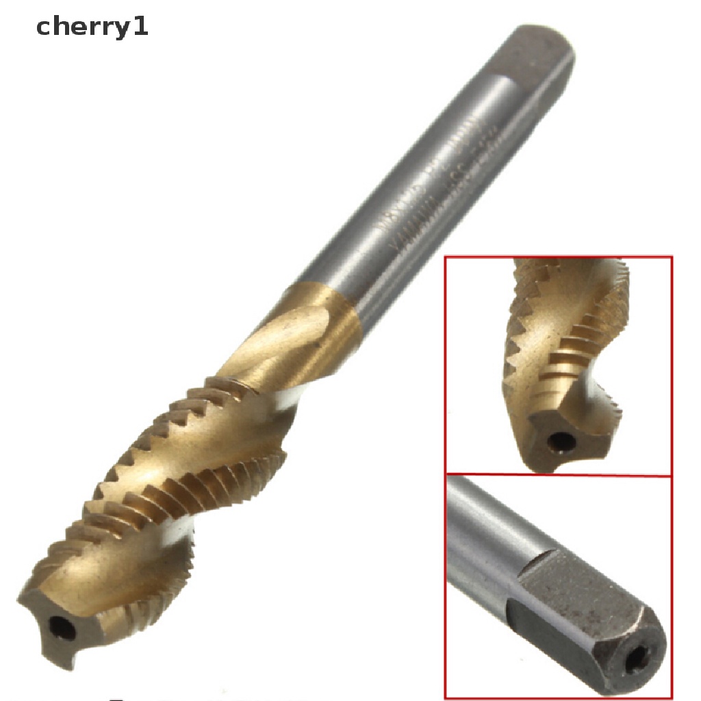 (cherry1) Bộ Mũi Khoan Xoắn Tốc Độ Cao M3 M4 M5 M6 M8 HSS