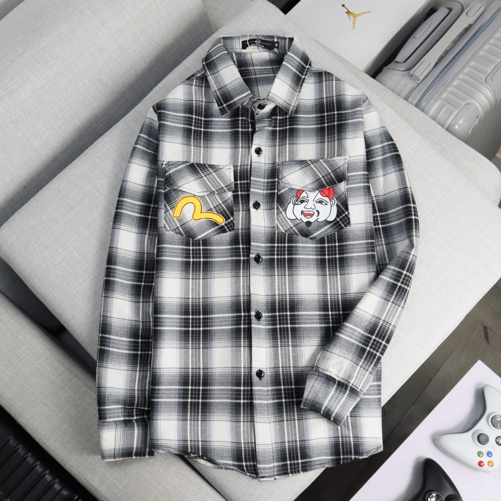 (HCM) ÁO SƠ MI NAM DÀI TAY CARO THỜI TRANG NAM ĐẲNG CẤP - LUXURY NAM , THỜI TRANG HÀN QUỐC BOY PHỐ KM FASHION