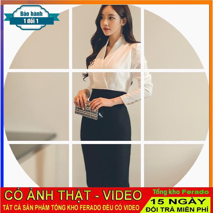 [ xả kho ] HS Chân váy bút chì chất UMI loại 1 xẻ sau cạp khóa, 3 size