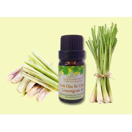 Tinh Dầu SẢ CHANH ẤN ĐỘ 10 ml - India Lemongrass Essential Oil