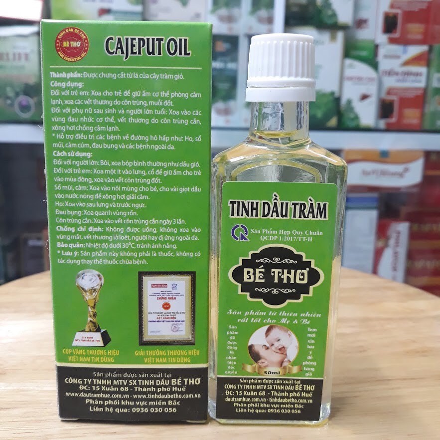 TINH DẦU TRÀM BÉ THƠ 50ml