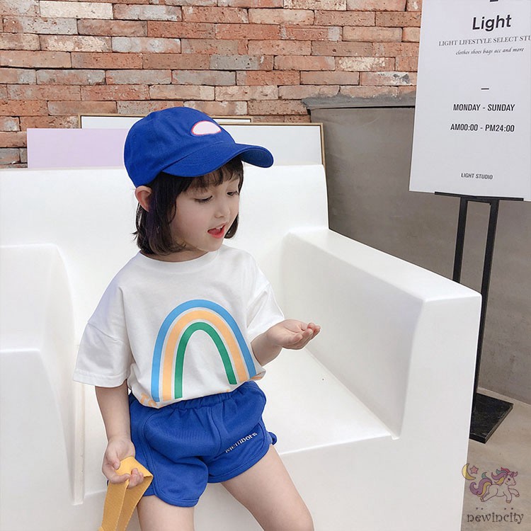 Áo Thun Ngắn Tay In Hoạt Hình Cho Bé