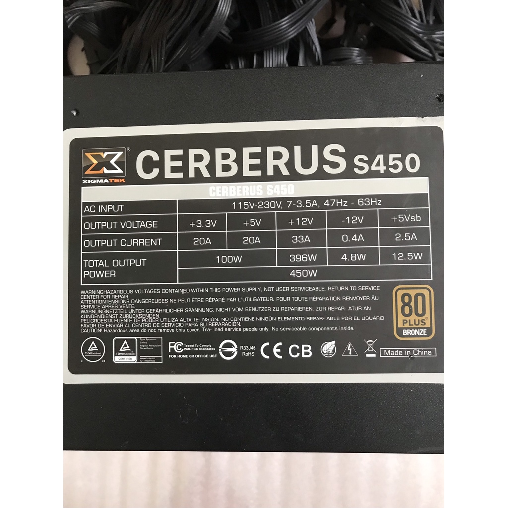 Nguồn máy tính Xigmatek x500 bảo hành 3 tháng