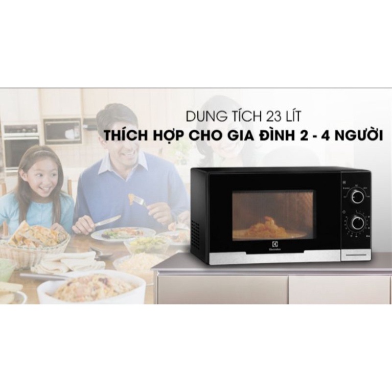 [Siêu Giảm Giá] LÒ VI SÓNG ELECTROLUX EMM2308X 23L (Hộp Xấu)