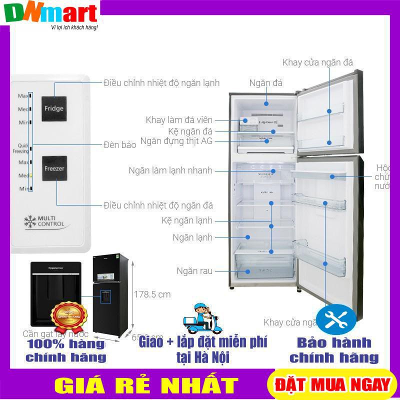 Tủ lạnh Panasonic NR-BL381WKVN, inverter 366L, ngăn đá trên, lấy nước ngoài{VẬN CHUYỂN MIỄN PHÍ + LẮP ĐẶT TẠI HÀ NỘI}