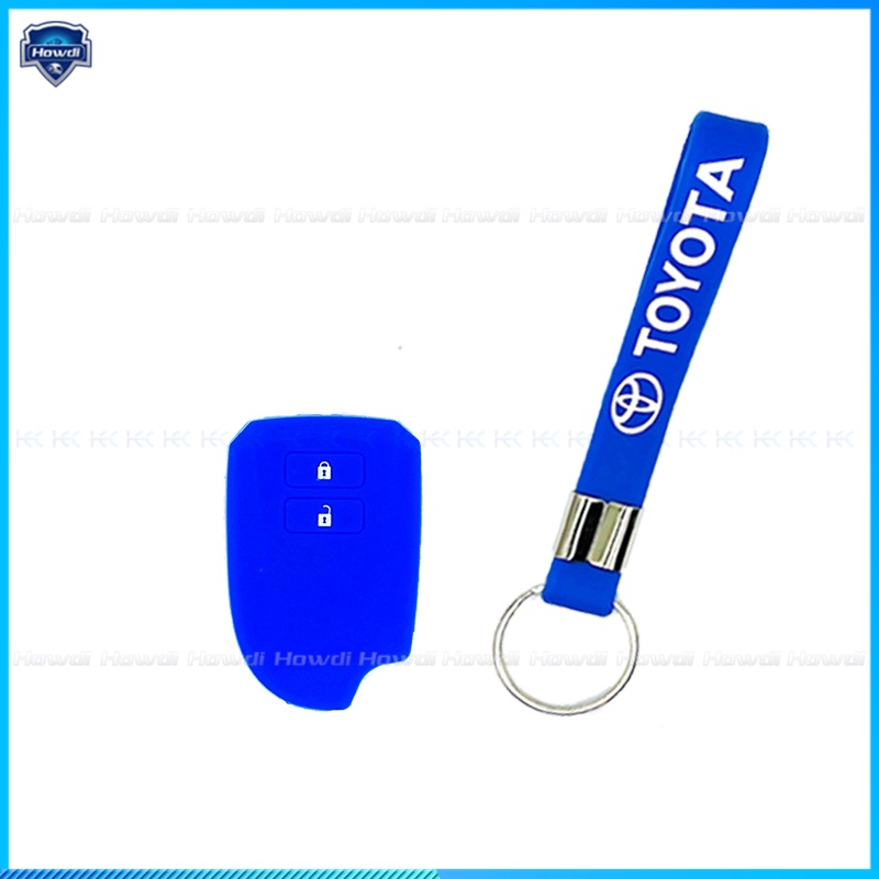 ☆Độc Quyền☆Vỏ Bọc Chìa Khóa Điều Khiển Bằng Silicone Cho Xe Toyota Vios