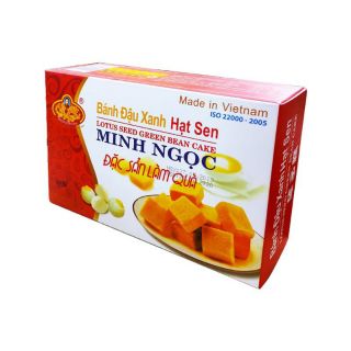 Bánh Đậu Xanh Hạt Sen Minh Ngọc hộp 300gr