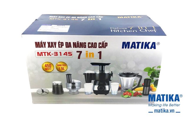 Máy xay ép đa năng matika MTK-3145