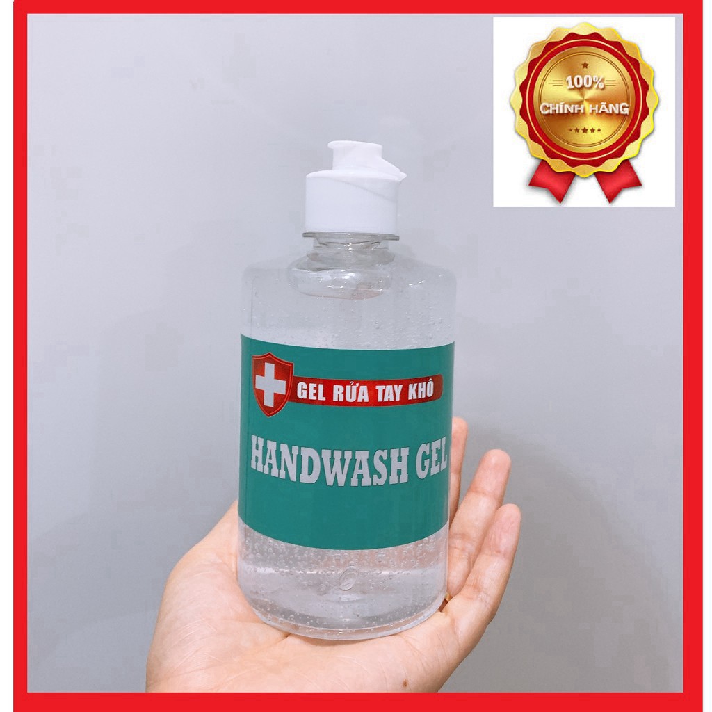 [Hàng có sẵn] Nước rửa tay Khô Sát khuẩn Handwash gel 500ml - Cam kết chuẩn công ty