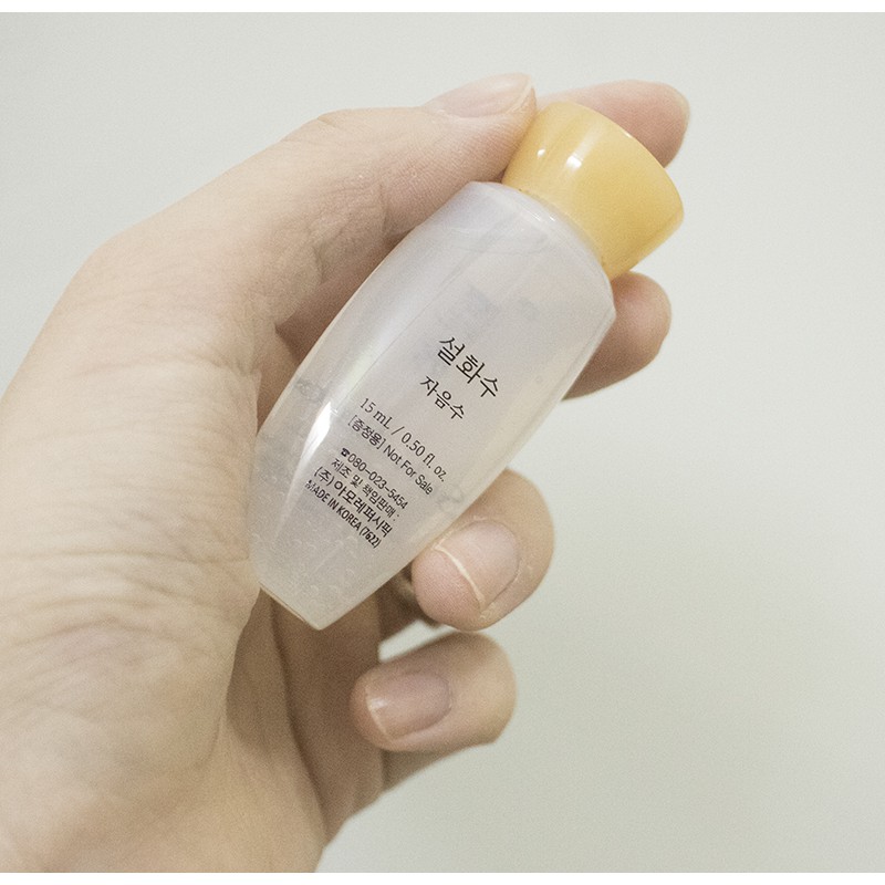 [5 chai] nước hoa hồng dưỡng trắng mịn da chống lão hóa cao cấp Sulwhasoo 15ml | BigBuy360 - bigbuy360.vn