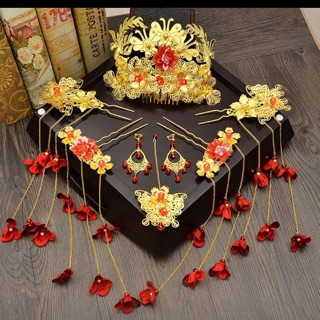 Set trâm cài cổ trang cô dâu cổ trang
