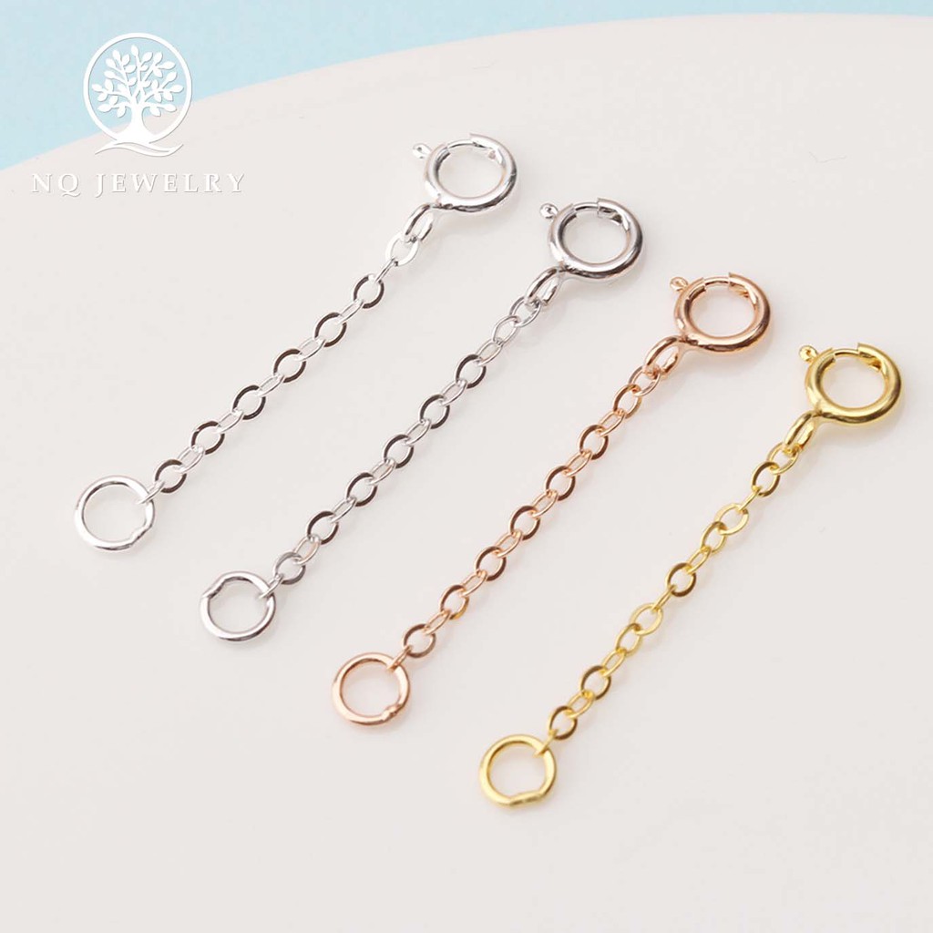 Charm bạc dây xích trang trí - NQ Jewelry