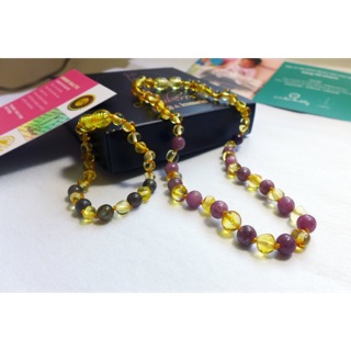 Vòng cổ Amber cho bé size 35cm