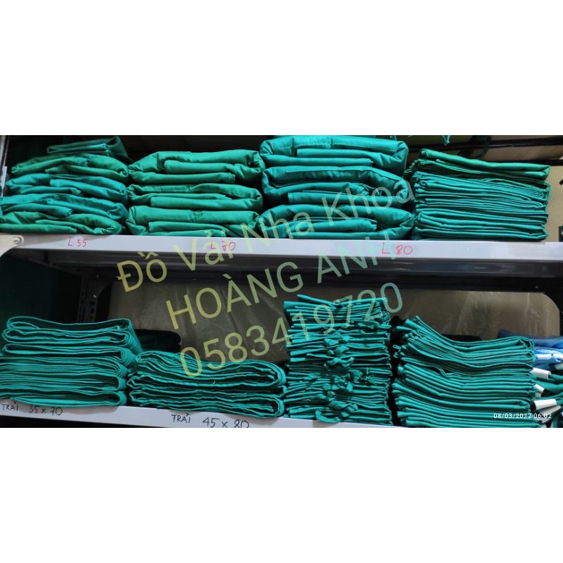 Săng vải có lỗ cỡ 80x120cm dành cho Implant nha khoa