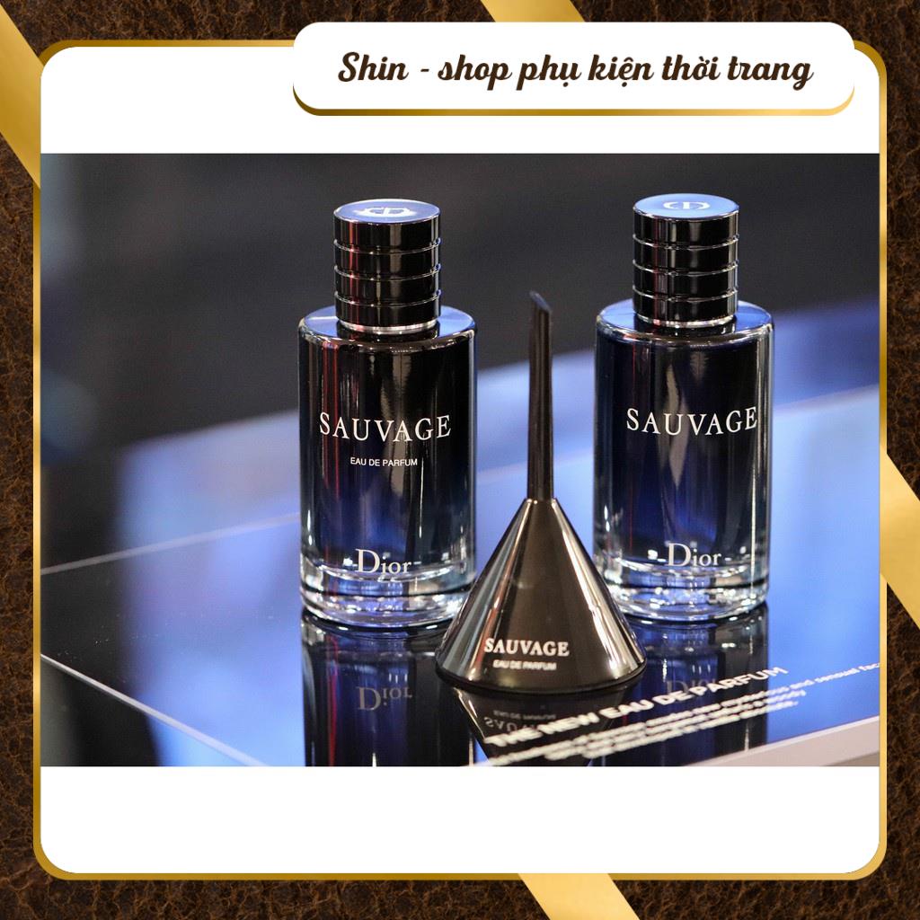 Nước hoa nam dầu thơm nam tính mạnh mẽ cuốn hút Sauvage EDT 100ml full box - Shin Shop