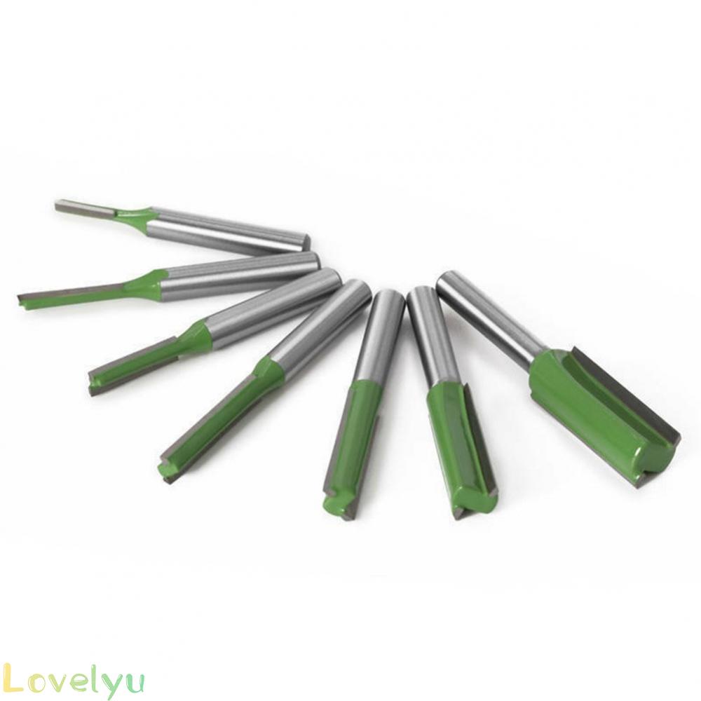 ◀READY▶Router Bit 6MM Shank Single Straight Bit Cutter Double Router Reliable# Good Quality