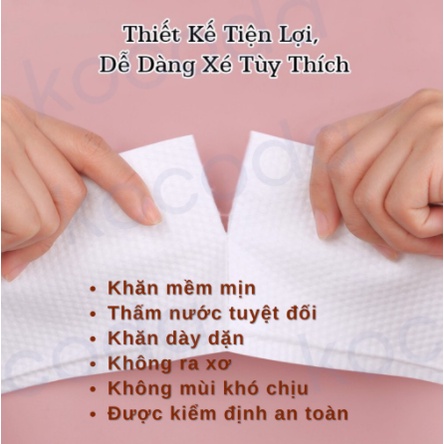 Khăn Lau Mặt Khô Đa Năng Animerry dùng 1 lần - Tiện dụng, an toàn, siêu mềm mại