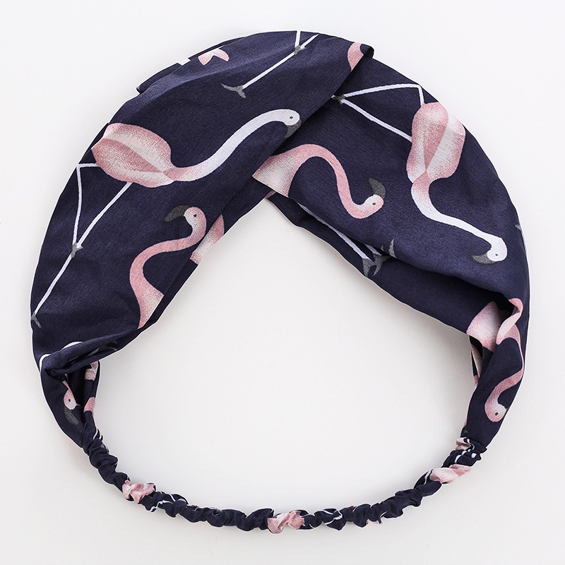 Mới Băng Đô Cài Tóc In Họa Tiết Hồng Hạc / Kẻ Sọc / Chấm Bi / Kẻ Sọc / Kẻ Sọc / Kẻ Sọc Cho Nữ