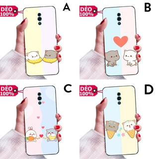ỐP LƯNG OPPO RENO HÌNH NỀN COUPLE HAI BÉ MÈO CON XINH XẮN