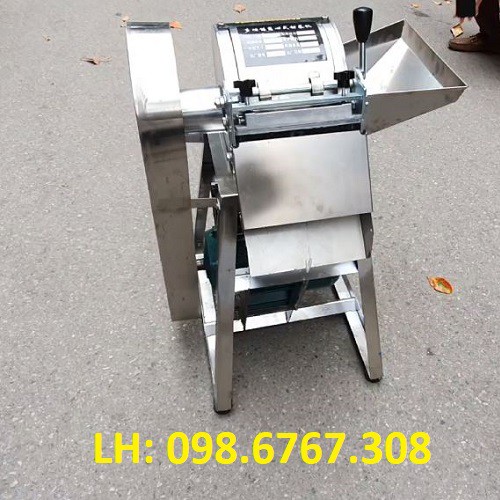 Máy thái rau củ quả công nghiệp, thái siêu nhanh 150-200kg/h, thái lát, thái con chì, thái hạt lựu