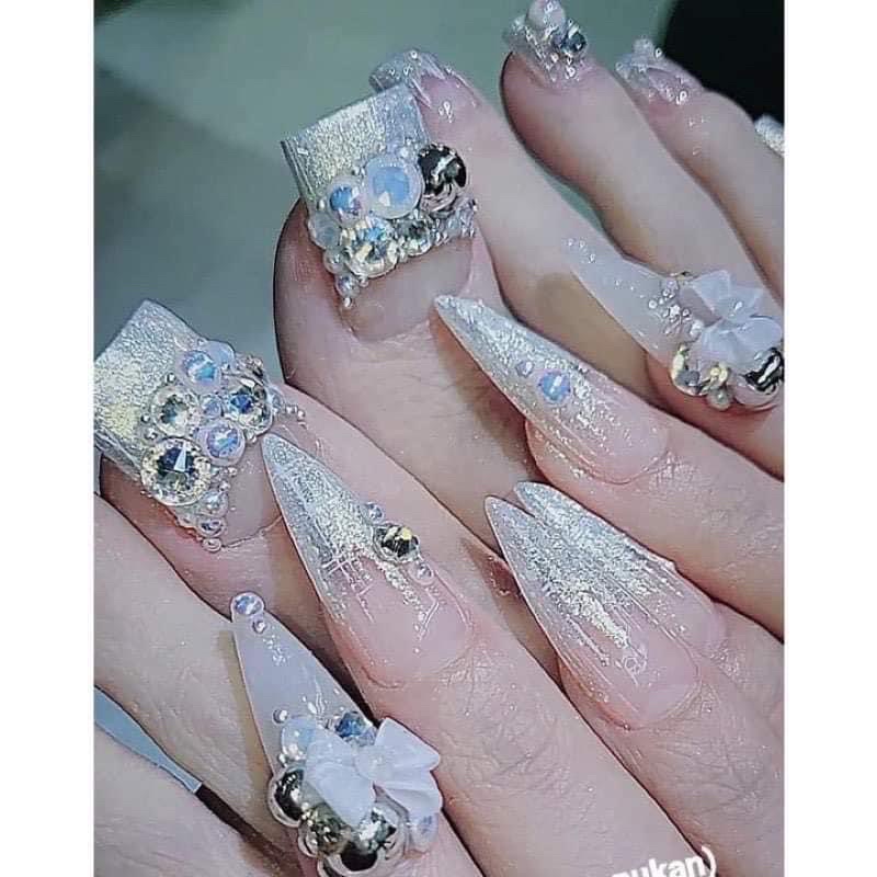 Gel vẽ nail , gel nhũ siêu sáng TiTan tạo hiệu ứng nail TẶNG BẢNG MÀU