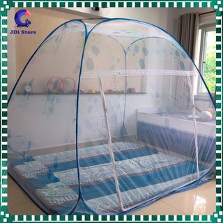 Màn chụp tự bung đỉnh rộng 1m6x2m - mùng chụp đỉnh vuông cao cấp đỉnh rộng.