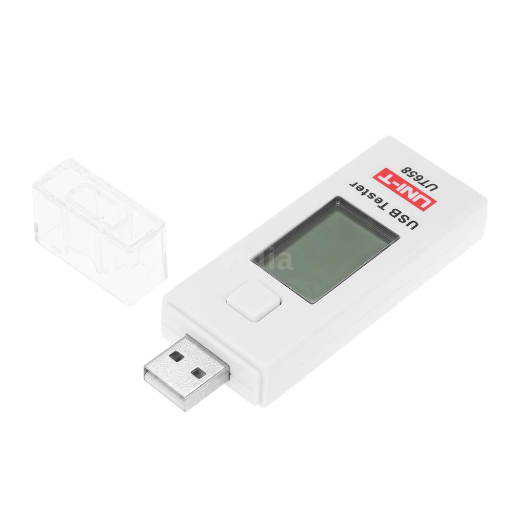 Vôn kế dạng USB chữ U có màn hình LCD kỹ thuật số DC3-9V 0-3A