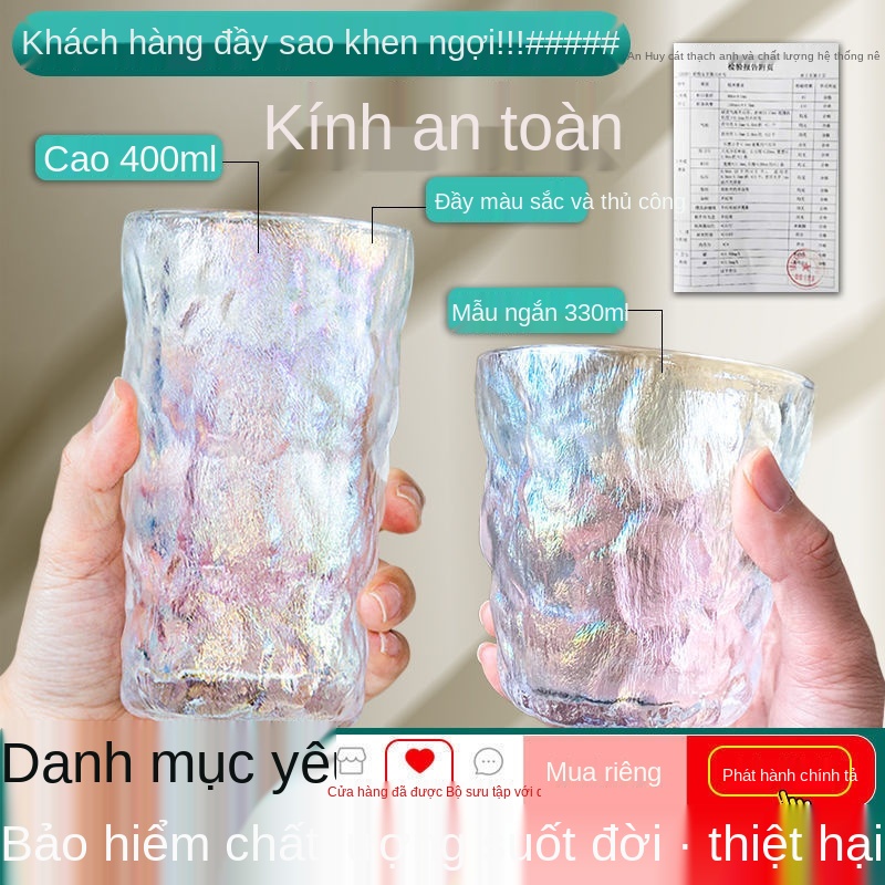 trong màu sông băng cốc nhà hàng cốc thủy tinh có giá trị cao nhà hàng Bắc Âu nước trái cây uống thủy tinh bia cốc nước