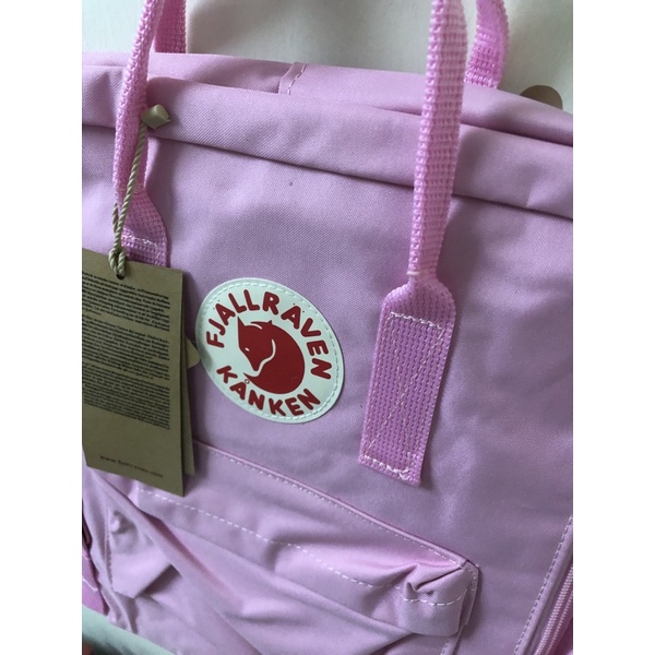 Balo kanken classic hồng / skyblue